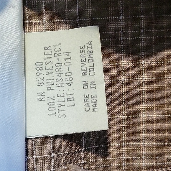 Bette & Court Tan Plaid Pullover 1/2 Zip Elastic Waist Golf Jacket Size S - Picture 9 of 14